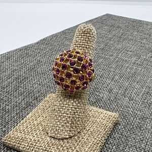 Kate Spade NY Done Crystal Lady Marmalade Ring